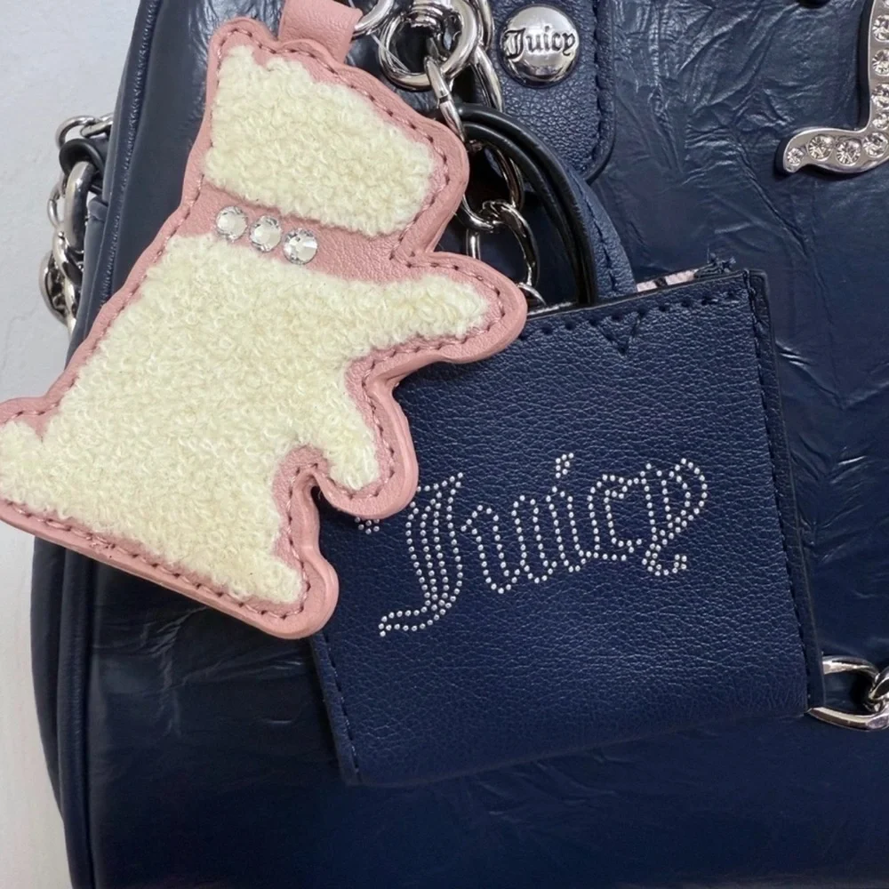 NWT Juicy Couture Jucify Satchel in Regal Blue